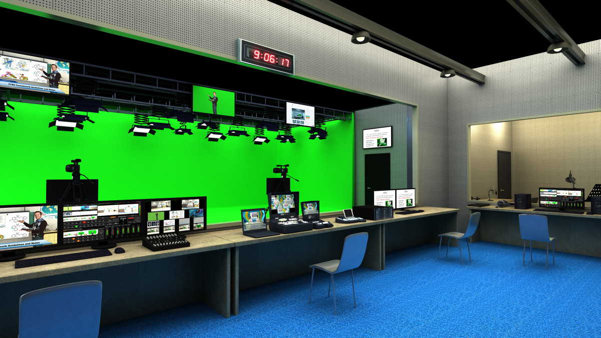 银砾视创虚拟演播室